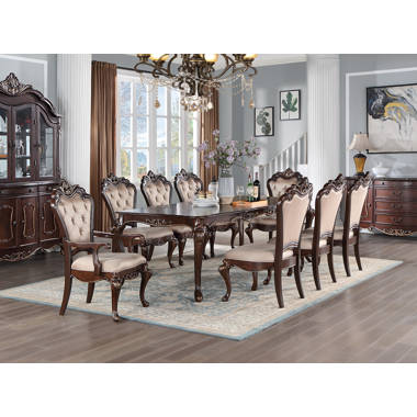 Creationstry 9 Piece Extendable Dining Set Wayfair